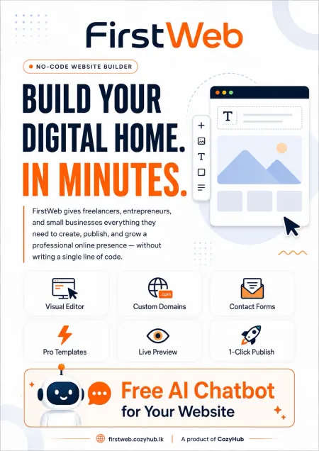 FirstWeb flyer