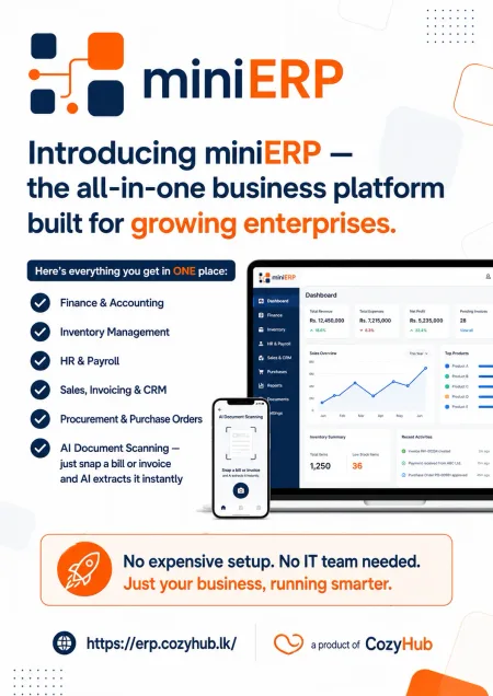 miniERP flyer