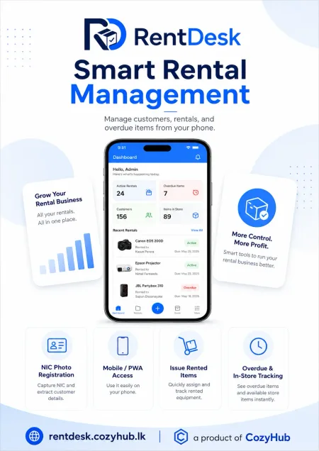 RentDesk flyer